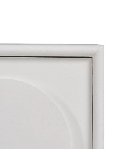 Bahut 3 portes en bois blanc Beret