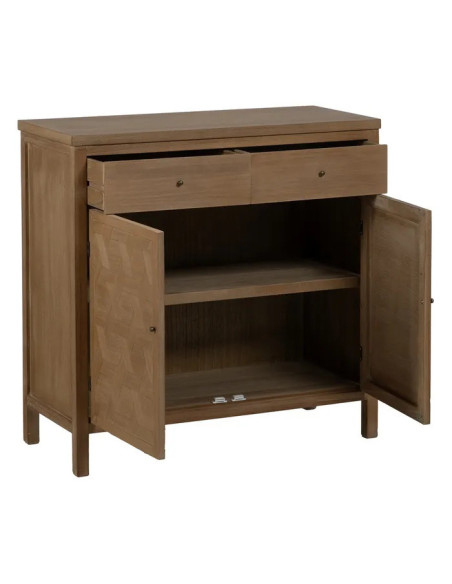 Meuble d'appoint en paulownia Brayan