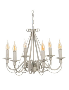 Lustre 6 bras en métal...