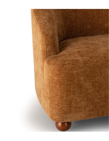 Fauteuil confortable en tissu Dakota