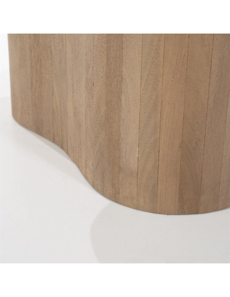 Lot de 2 tables basses style organique Fall