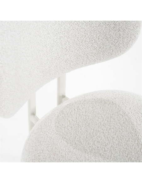 Chaise design en tissu Daybreak (lot de 2)