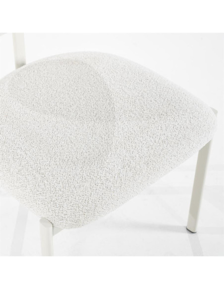 Chaise design en tissu Daybreak (lot de 2)