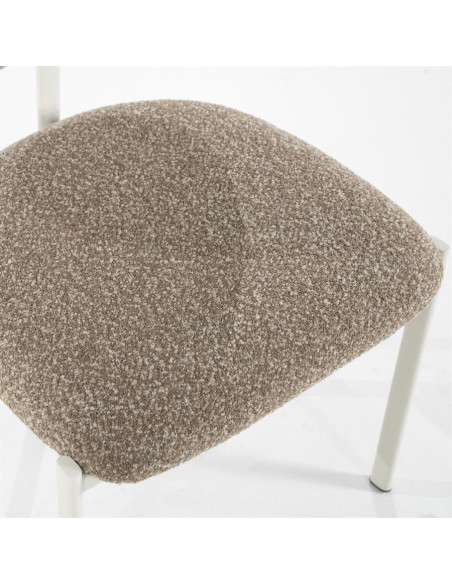 Chaise design en tissu Daybreak (lot de 2)