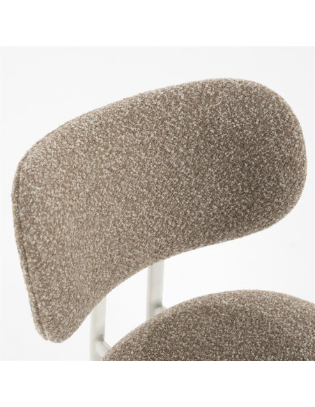 Chaise design en tissu Daybreak (lot de 2)