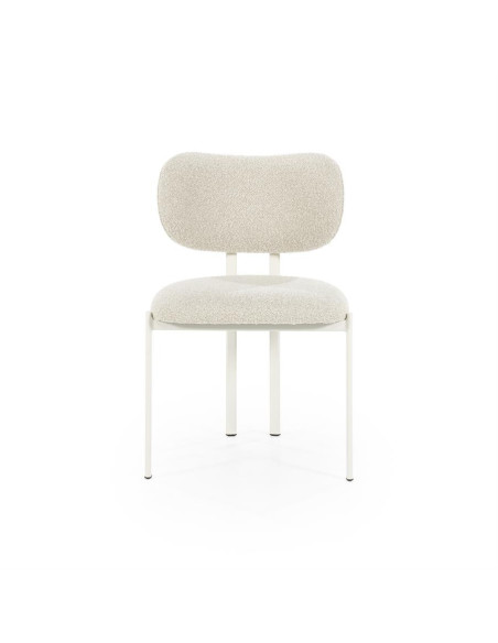 Chaise design en tissu Daybreak (lot de 2)