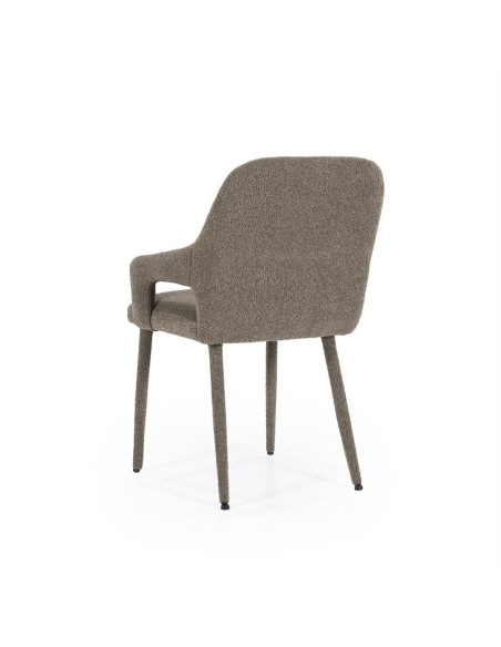 Fauteuil de repas Fika en tissu (lot de 2)