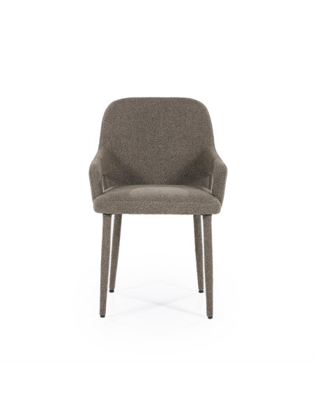 Fauteuil de repas Fika en tissu (lot de 2)