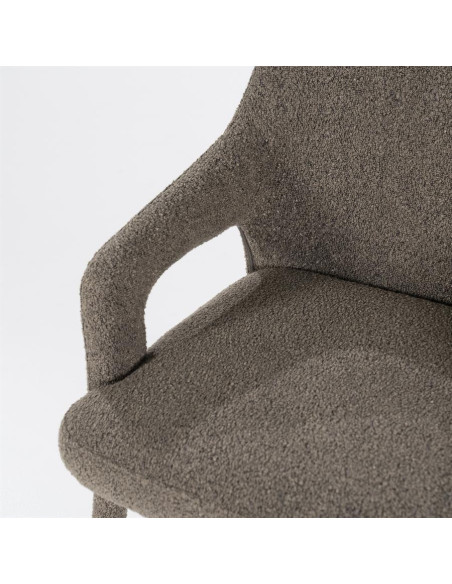 Fauteuil de repas Fika en tissu (lot de 2)