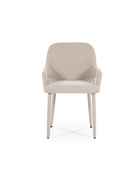 Fauteuil de repas Fika en tissu (lot de 2)