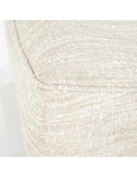 Fauteuil rotatif en tissu Loys