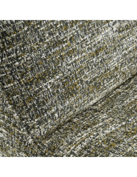 Fauteuil rotatif en tissu Loys