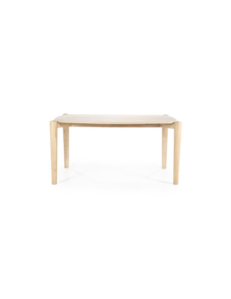 Table de repas scandinave en chêne clair Selbu