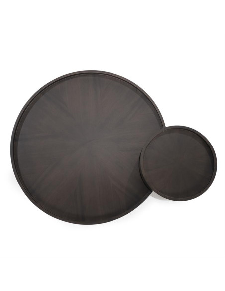 Lot de 2 tables basses rondes Max diamètre 90 cm