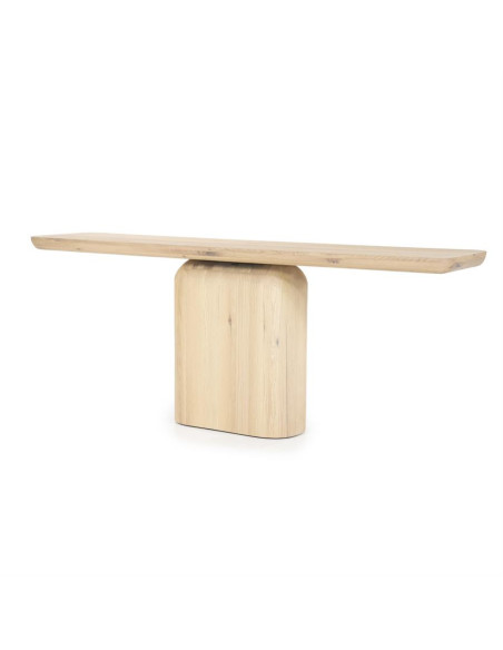 Console en bois de chêne Leon 2 m