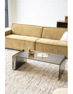 Table de salon en verre...