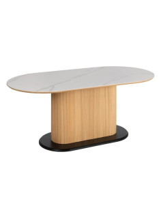 Table ovale en céramique...