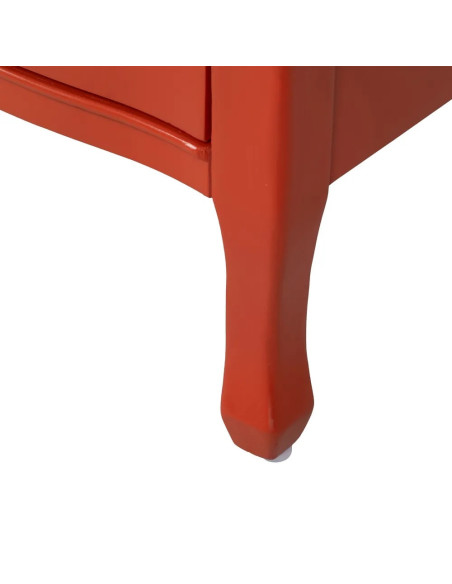 Commode pieds galbés avec 4 tiroirs