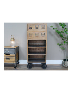 Meuble de rangement en bois...