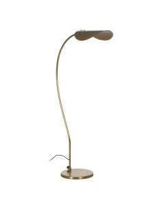 Lampadaire métallique doré...