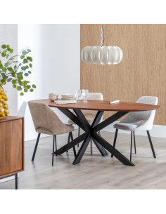 Table de repas ovale en...