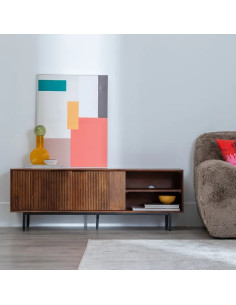 Meuble TV en manguier et...