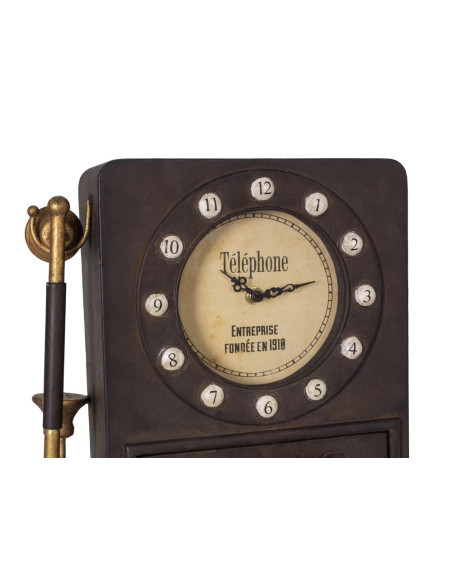 Armoire à clés murale téléphone avec pendule