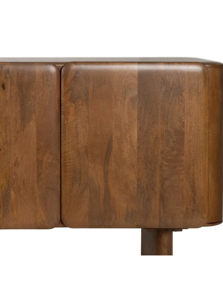 Buffet 3 portes en bois teinté Nosy