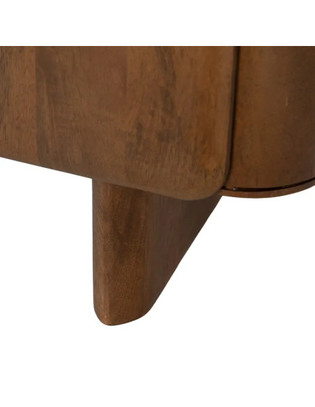 Buffet 3 portes en bois teinté Nosy