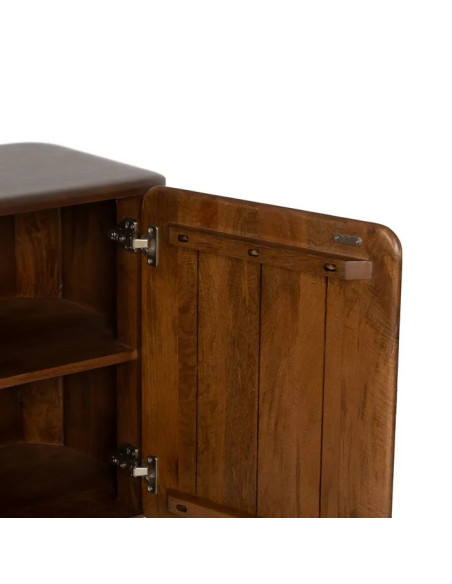 Buffet 3 portes en bois teinté Nosy