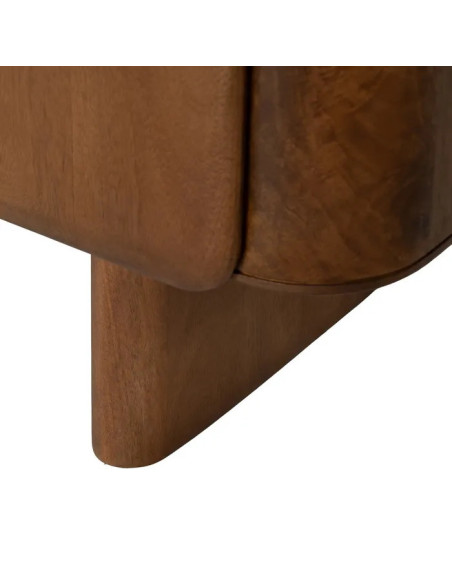 Meuble de rangement en bois teinté Nosy