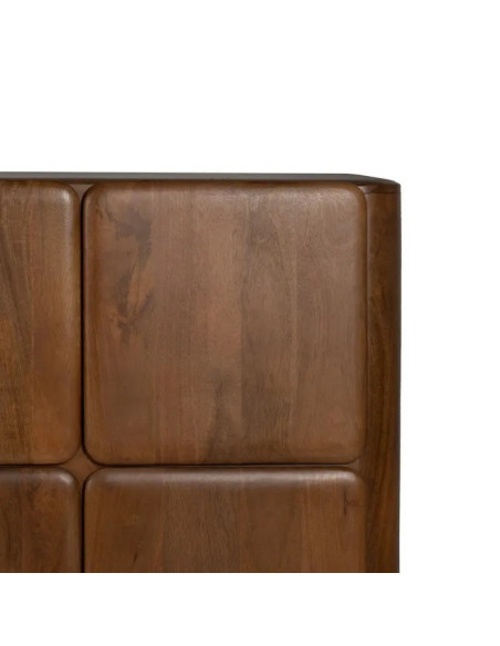 Meuble de rangement en bois teinté Nosy