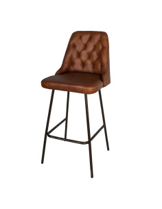 Chaise de bar dossier...
