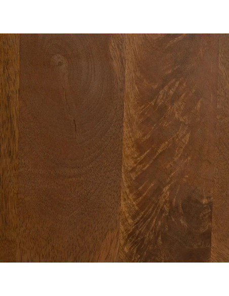 Meuble TV 4 portes en manguier teinté Nosy