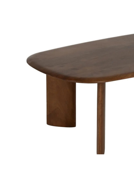 Table de salon en manguier teinté Nosy