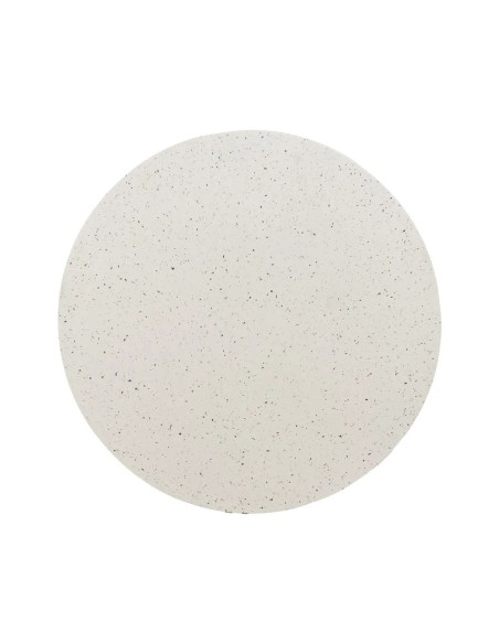 Table basse ronde en fibre de magnésium 80 cm diamètre