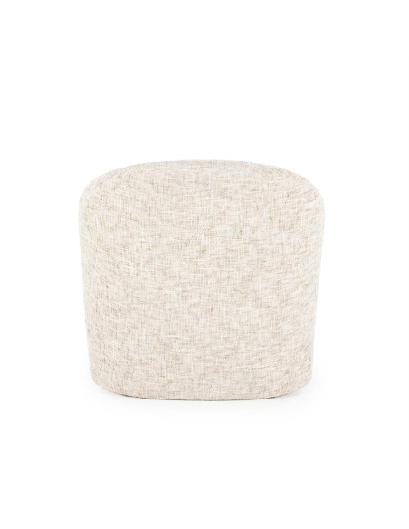 Fauteuil design en tissu Owen