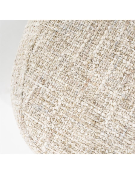 Fauteuil design en tissu Owen