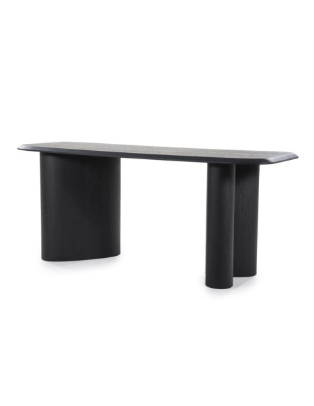 Table haute en chêne Walter 220 cm