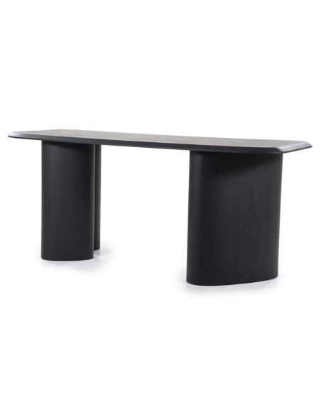 Table haute en chêne Walter 220 cm
