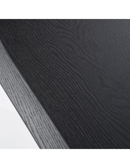 Table haute en chêne Walter 220 cm