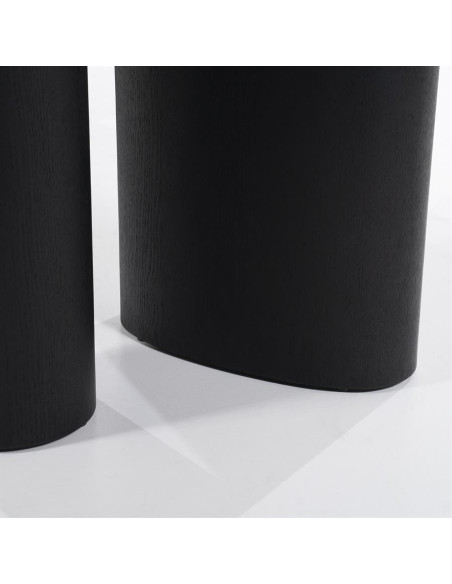 Table haute en chêne Walter 220 cm