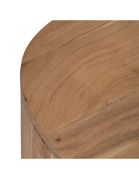 Table de salon en acacia double plateau Creel