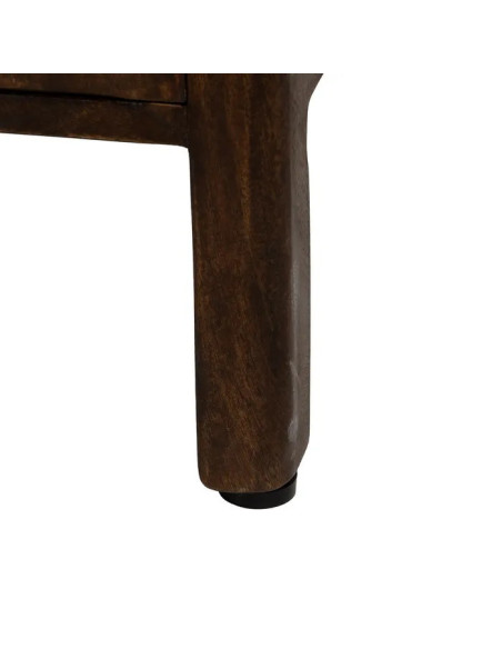 Bahut 4 portes en manguier teinté Kurt 190 cm