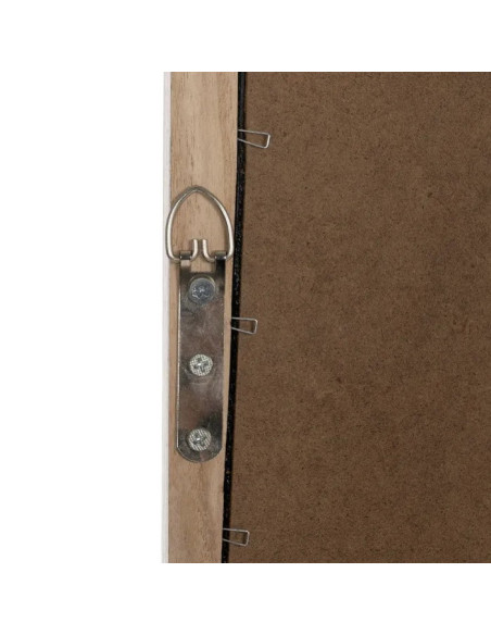 Grand miroir en bois massif angles arrondis