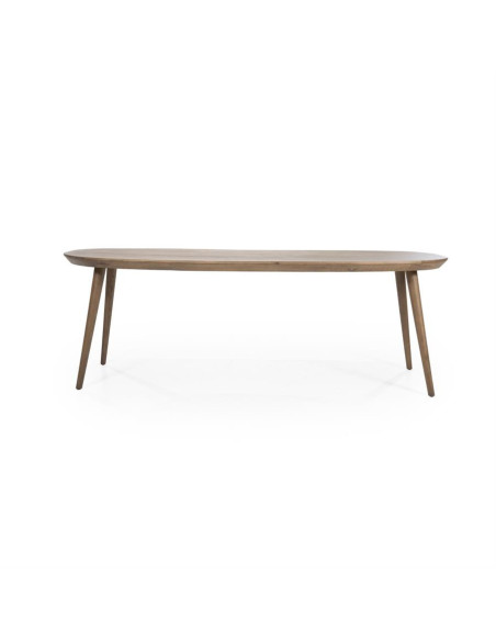 Grande table de salle à manger en chêne Elijah