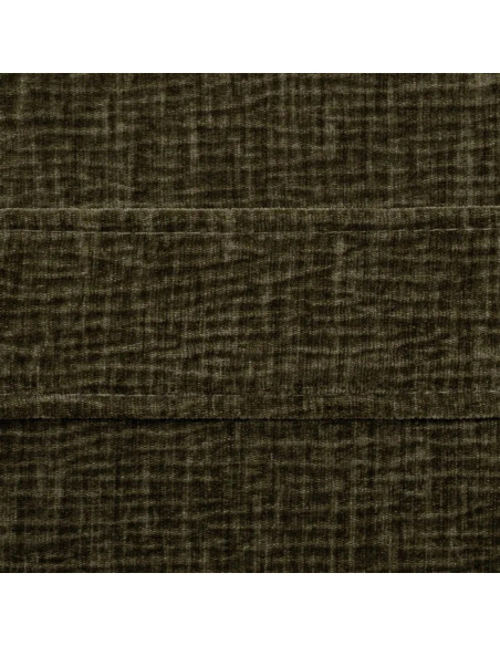 Fauteuil en tissu avec pieds en métal noir