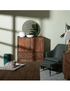 Armoire en manguier deux...