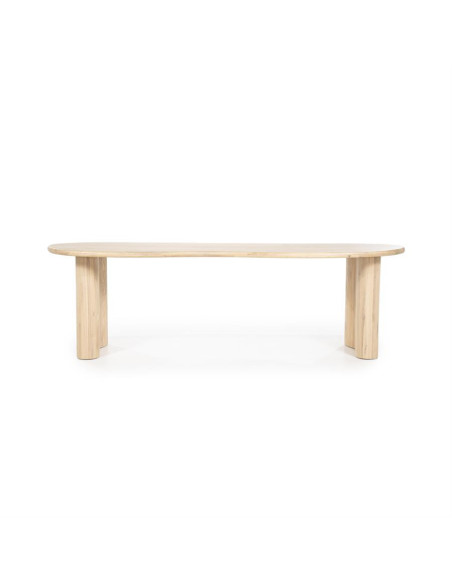 Table de repas Josh forme haricot 250 cm