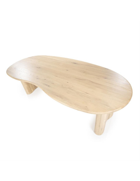 Table de repas Josh forme haricot 250 cm